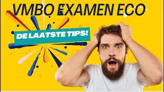 VMBO EXAMEN ECONOMIE 2024 De laatste voorbereidingen cse examen economie les docent examens [upl. by Ibok]