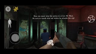 Mr meat V 202 police escape full gameplay [upl. by Yeltihw]