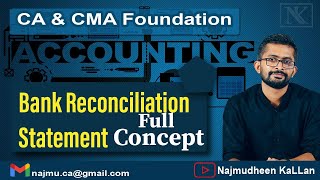 11 Bank Reconciliation in Malayalam  Full Concept  CA CMA Foundation  BCom BBA [upl. by Asli100]