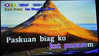 Paskua Manen  Ilocano Christmas Song KaraokeInstrumental [upl. by Aihselat]