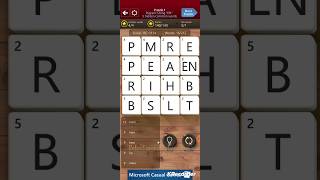 Microsoft Wordament word search logic puzzle brain game Level 1 part gameplay walkthrough wordgame [upl. by Olodort981]