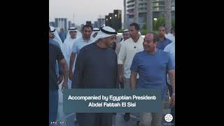 UAE President Visits Egypt’s Alamein City [upl. by Zerlina]