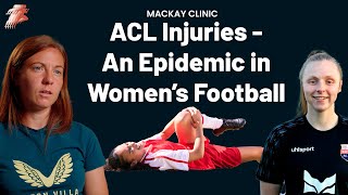 ACL Injury  An Epidemic in Womens Football [upl. by Queri]