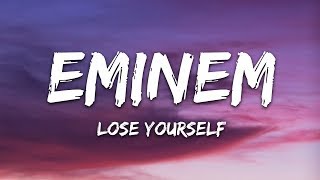 Eminem  Lose Yourself Lyrics [upl. by Nashbar993]