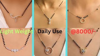 Pandent designs Light Weight Mangalsutra Light weight  Light Weight Gold Jewellery [upl. by Iliram]