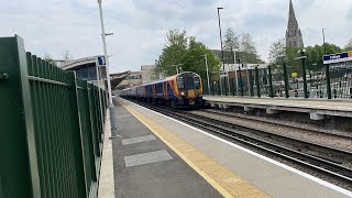 South Western Railway Trains at Feltham on April 23rd 2022 [upl. by Adnohr]