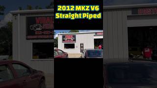 2012 Lincoln MKZ V6 gets straight piped [upl. by Merras]