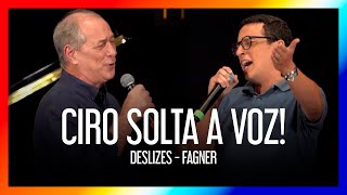 CIRO GOMES CANTA FAGNER COM SERGIO SACANI NA BATERIA [upl. by Myna604]