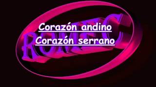 corazon andino con letra [upl. by Clough]