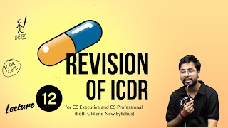 ICDR Capsule Revision  Lecture 12 [upl. by Anaiviv]