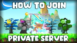 How To Join New Best Growtopia Private Server PCANDROIDIOSMAC Works 100 [upl. by Ayila824]