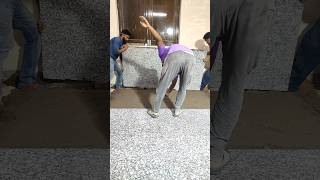 granite floor granite flooring fitting granite tiles marble shortvideo viral shoaib ms tiles [upl. by Leidgam]