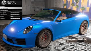 GTA 5  DLC Vehicle Customization  Pfister Comet S2 Cabrio Porsche 911 Cabriolet 992 [upl. by Rosene]