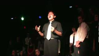 Chess Anthem Lyrics rendition from stage door OTC Our Time Cabaret [upl. by Rabelais]