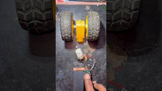 How to works bo gear Dc motor with wheels [upl. by Uzziel]