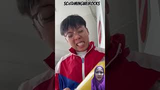 Demi puding wkwkwk food funny reaction funny comedy dubbing shorts [upl. by Ellecrag]