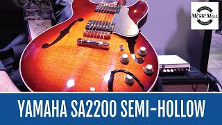 Yamaha SA2200 SemiAcoustic Guitar  DEMO [upl. by Marie-Ann]