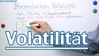 Volatilität von Aktien und Aktienfonds  AktienMitKopfde [upl. by Llerod]