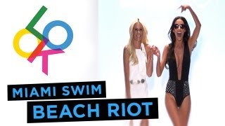 Beach Riot Fashion Show Miami Swim Week 2014 [upl. by Spenser158]