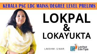 LOKPAL amp LOKAYUKTHAKERALA PSC CIVICS [upl. by Jacie]