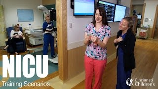 Newborn Intensive Care Unit Training Scenarios  Cincinnati Childrens [upl. by Burkley]