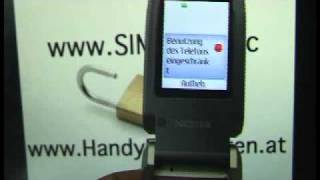 Nokia 2760 wwwSIMUNLOCKme HANDY ENTSPERREN unlock [upl. by Leahplar]