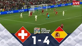 Switzerland vs Spain  UEFA Nations League 2024 Full Match [upl. by Supple]