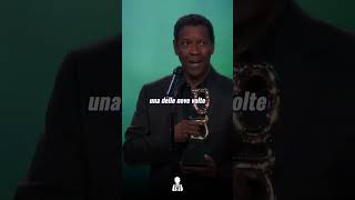 DENZEL WASHINGTON “L’uomo dà il premio Dio dà la ricompensa” 🎯 [upl. by Celio417]