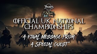 UK Nationals 2024  A special message [upl. by Otanod259]