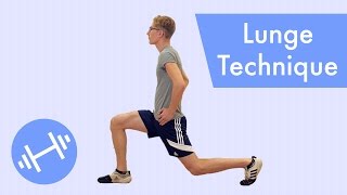 How to do the perfect LUNGE technique and common mistakes [upl. by Nnahtebazile]