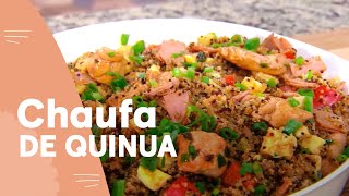 Receta Chaufa de quinua delicioso y fácil  Ximena en Casa [upl. by Faro130]