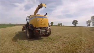 GoPro  Ensilage dherbe 2016  100  New Holland  FR 9060 at Work [upl. by Tracie]