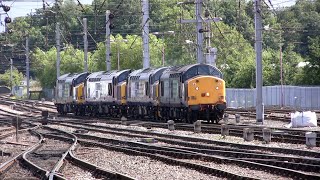 Trains at Carlisle Station Part 1  30th June 2011 [upl. by Lundell]