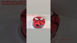 Torta tema uomoragno cake handmade cakedecorating cakedesign torta homemade spiderman [upl. by Atik992]