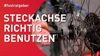 Steckachse richtig benutzen [upl. by Namref]