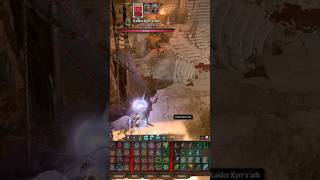 BG3 solo bard HM neardeath at the creche [upl. by Eecrad167]