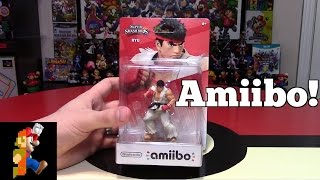 Ryu Amiibo Unboxing  Nintendo Collecting [upl. by Ecnaiva617]