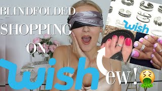 I WENT BLINDFOLDED SHOPPING ON WISH [upl. by Enogitna]