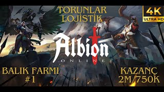 Albion Online Balık Farmı 1 2 Saate [upl. by Eurd]