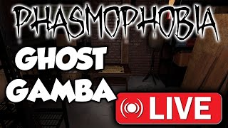 🔴 LIVE Phasmophobia Ghost Gamba participate over on Twitch [upl. by Romanas]