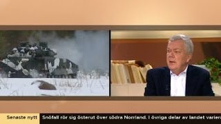 quotSvenska försvaret på väg mot kollapsquot  Nyhetsmorgon TV4 [upl. by Atnohsal45]