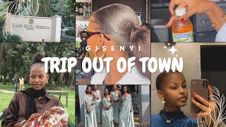 VLOG TRIP OUT OF TOWN WEDDING GRWM HAVING FUN✨ [upl. by Augusta195]