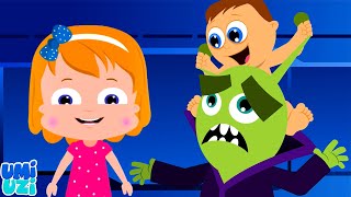 Aliens Who Befriend Babies amp More Halloween Cartoon Videos for Children [upl. by Enaek440]