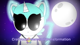 Craftycorn werewolf transformationpoppy playtime animation [upl. by Leuname]