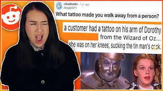 Tattoo Enthusiast Reacts To Tattoo Ask Reddit [upl. by Nonnerb]