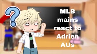 MLB mains react to Adrien AUslazy reactionsORIGINAL [upl. by Yann]