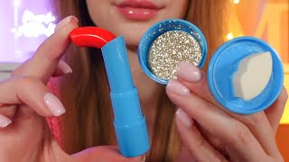 asmr doing your fake makeup 💄 [upl. by Doroteya450]