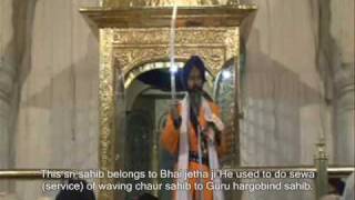 Shastar Weapons of Sikh Gurus at Akaal Takhat PART 1 [upl. by Raleigh]