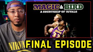 First Time Watching  Magic Johnson and Larry Bird A Courtship of Rivals FINAL EPISODE Reaction [upl. by Assylem]