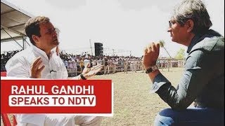 EXCLUSIVE Rahul Gandhi Speaks To NDTVs Ravish Kumar  Watch Full Interview [upl. by Nynnahs]